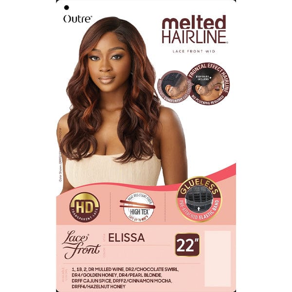 Outre Synthetic Melted Hairline HD Lace Front Wig - ELISSA - EgoWigs.com