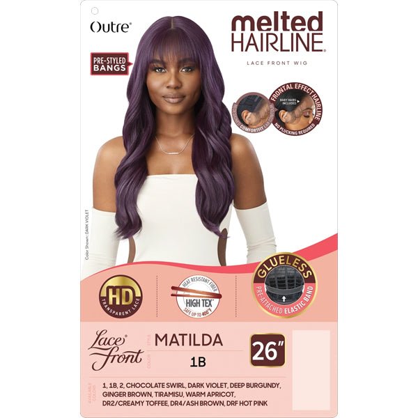 Outre Synthetic Melted Hairline HD Lace Front Wig - MATILDA - SoGoodBB.com