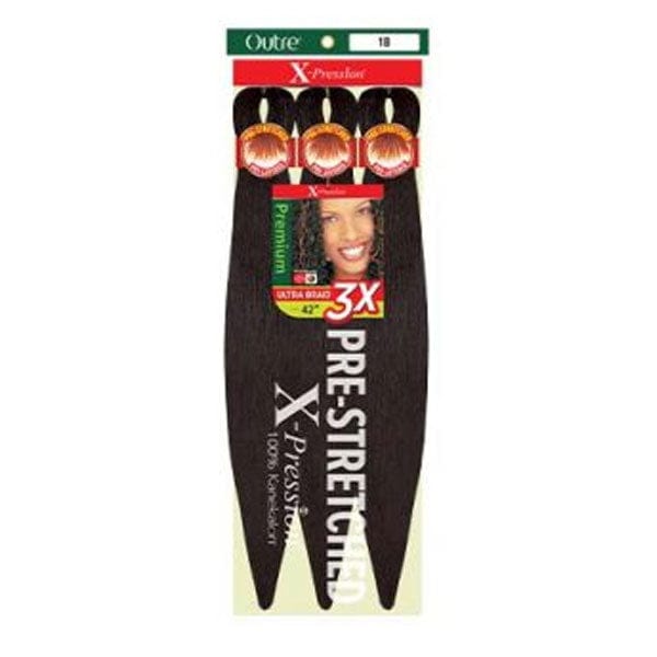 Outre Synthetic Pre Stretched Ultra Braid - X - PRESSION 3X 42" - (C) - EgoWigs.com