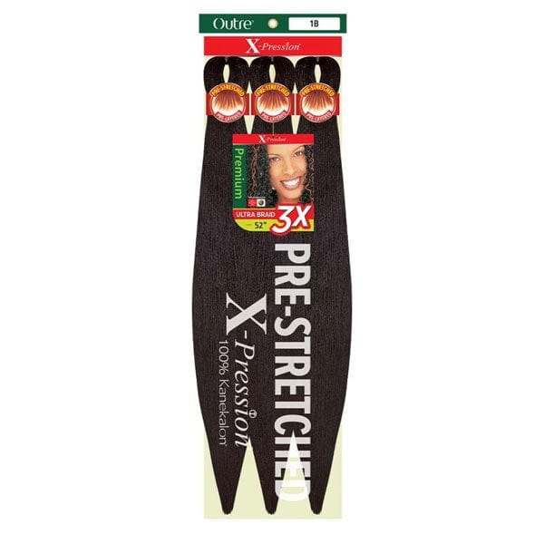 Outre Synthetic Pre Stretched Ultra Braid - X - PRESSION 3X 52" - (C) - EgoWigs.com