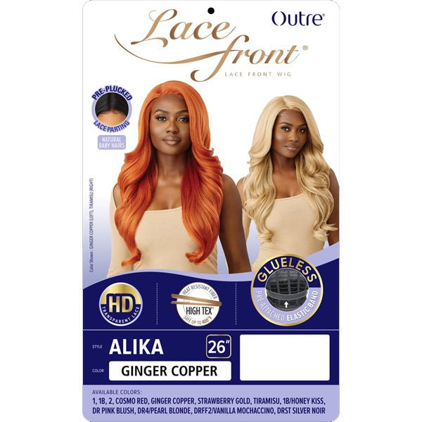 Outre Synthetic Swiss HD Lace Front Wig - ALIKA - EgoWigs.com
