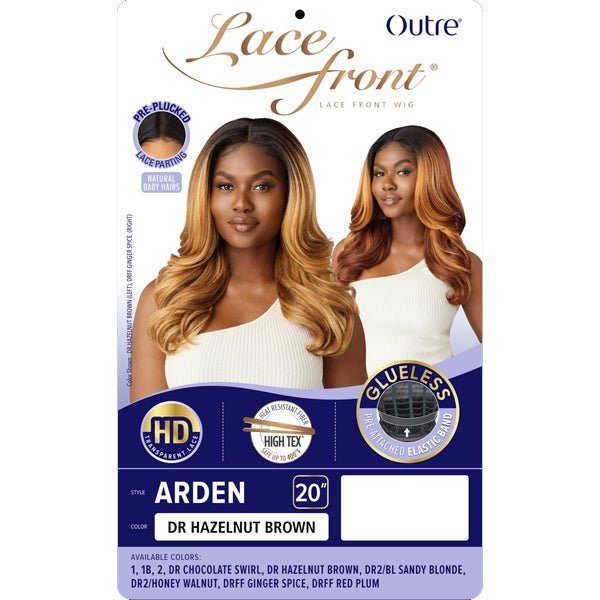 Outre Synthetic Swiss HD Lace Front Wig - ARDEN - SoGoodBB.com