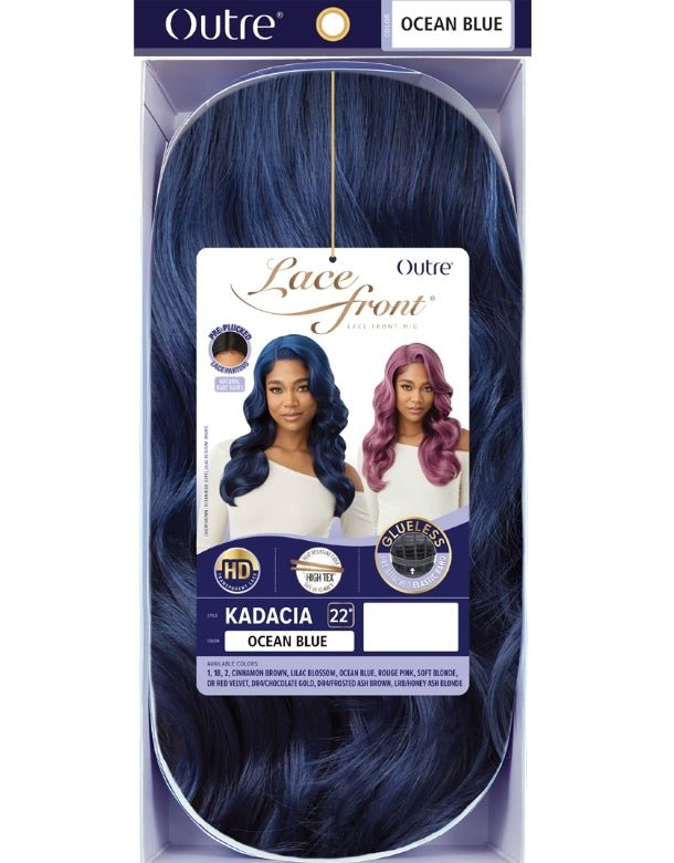 Outre Synthetic Swiss HD Lace Front Wig - KADACIA - EgoWigs.com
