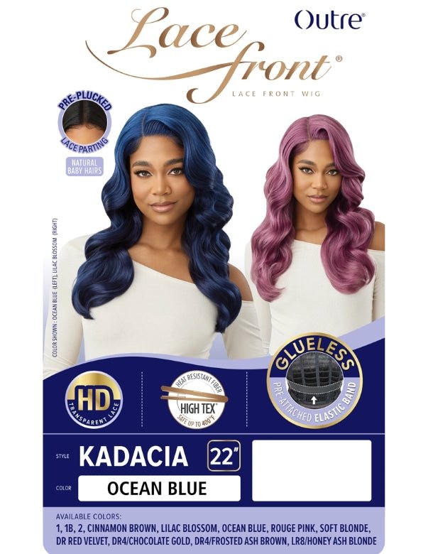 Outre Synthetic Swiss HD Lace Front Wig - KADACIA - EgoWigs.com