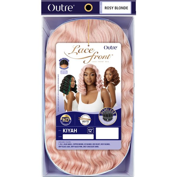 Outre Synthetic Swiss HD Lace Front Wig - KIYAH - SoGoodBB.com