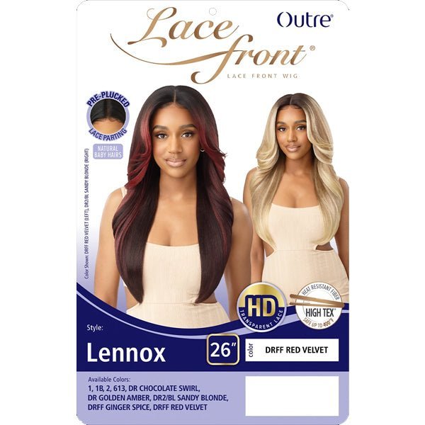 Outre Synthetic Swiss HD Lace Front Wig - LENNOX - EgoWigs.com