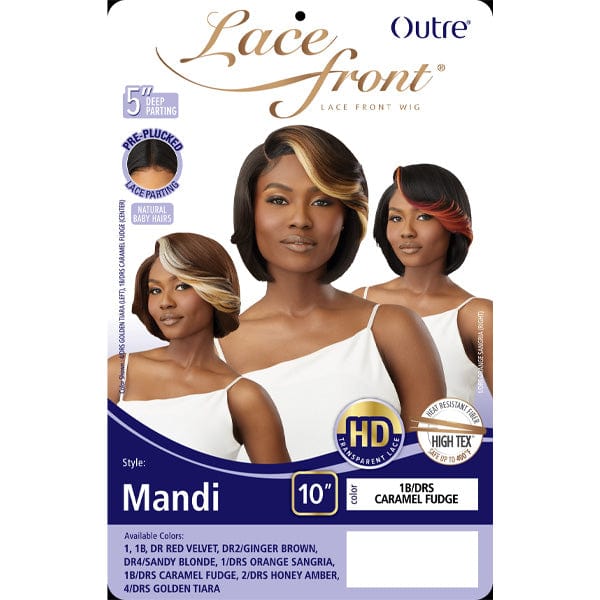 Outre Synthetic Swiss HD Lace Front Wig - MANDI - EgoWigs.com