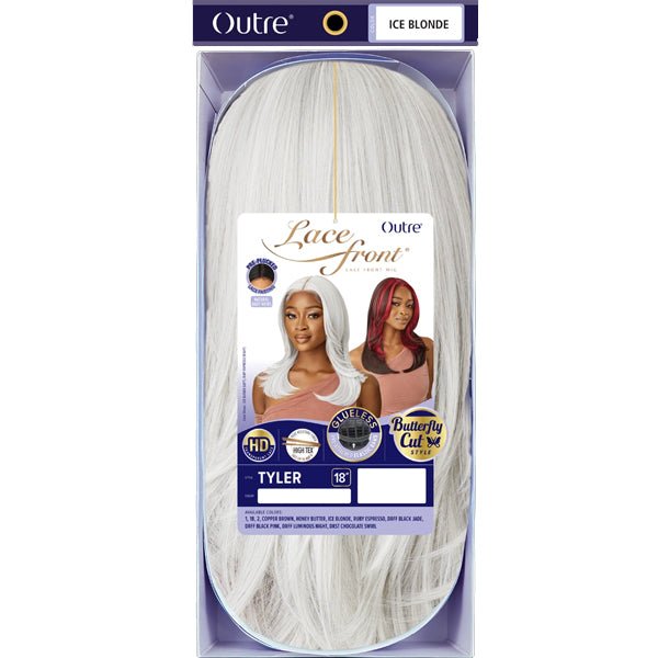 Outre Synthetic Swiss HD Lace Front Wig - TYLER - SoGoodBB.com