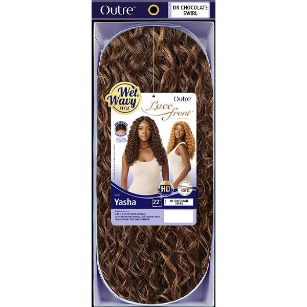 Outre Synthetic Swiss Wet & Wavy Lace Front Wig - YASHA - EgoWigs.com