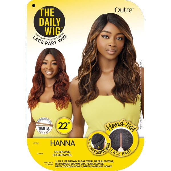 Outre The Daily Wig Synthetic Hair Lace Part Wig - HANNA - EgoWigs.com