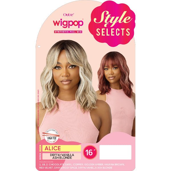 Outre Wigpop Synthetic Hair Full Wig - ALICE - EgoWigs.com
