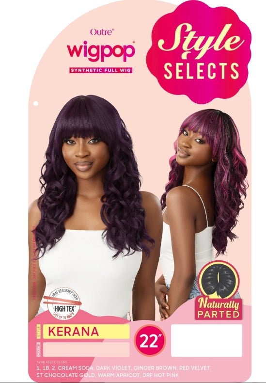 Outre Wigpop Synthetic Hair Full Wig - KERANA - EgoWigs.com