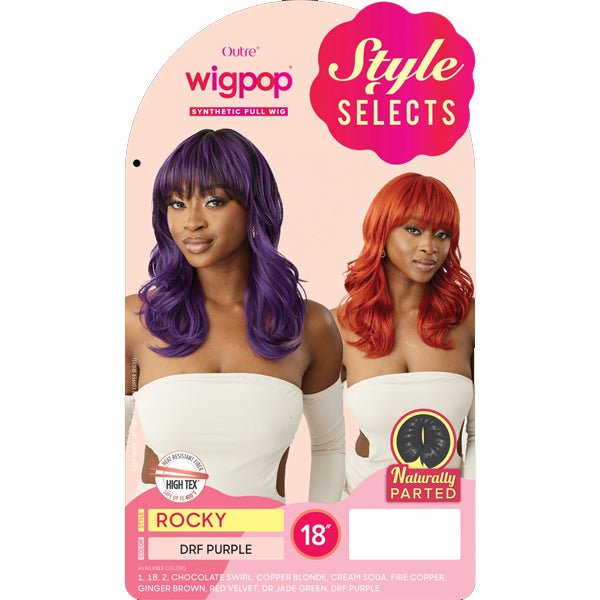 Outre Wigpop Synthetic Hair Full Wig - ROCKY - SoGoodBB.com
