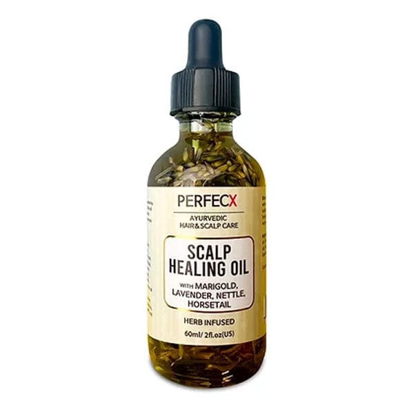 PERFECX [Herbal Infused, Ayurvedic] - SCALP HEALING OIL - 2oz - (C) - EgoWigs.com