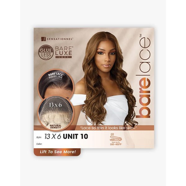 Sensationnel Bare Lace Synthetic Extra Transparent Luxe Glueless Lace Front Wig - 13X6 UNIT 10 - SoGoodBB.com