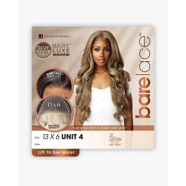Sensationnel Bare Lace Synthetic Extra Transparent Luxe Glueless Lace Front Wig - 13X6 UNIT 4 - SoGoodBB.com