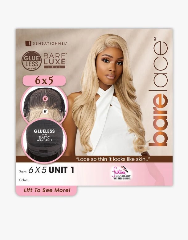 Sensationnel Bare Lace Synthetic Extra Transparent Luxe Glueless Lace Front Wig - 6x5 UNIT 1 - EgoWigs.com