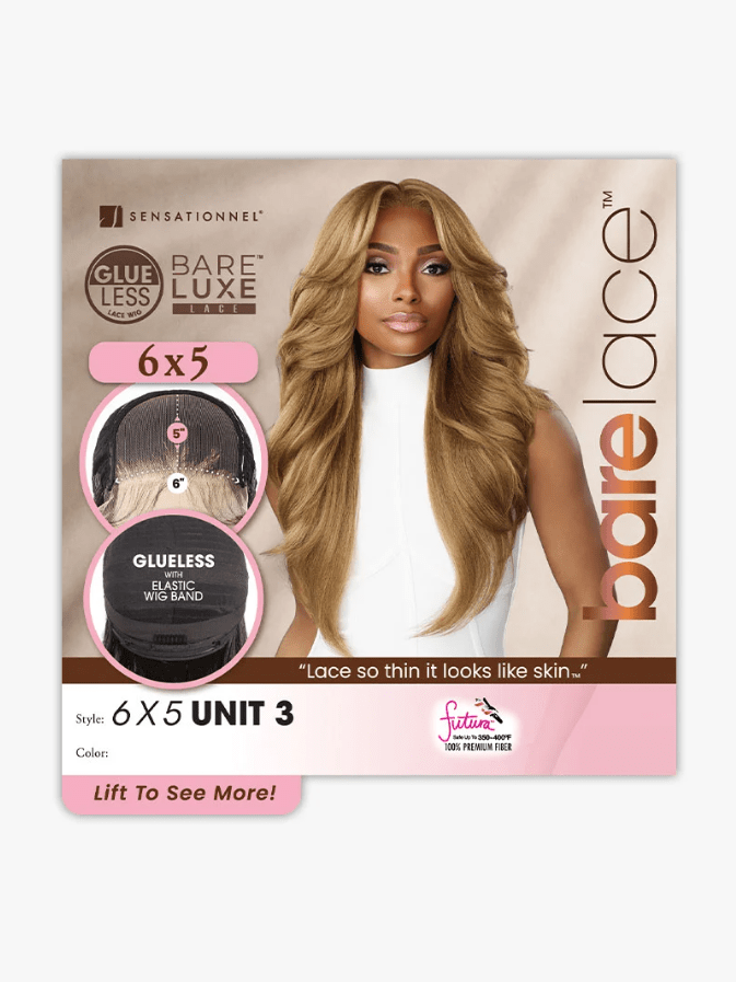 Sensationnel Bare Lace Synthetic Extra Transparent Luxe Glueless Lace Front Wig - 6x5 UNIT 3 - EgoWigs.com
