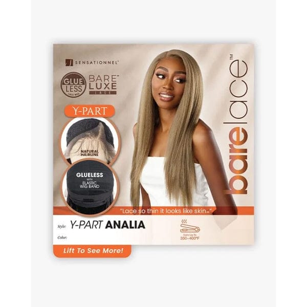 Sensationnel Barelace Synthetic Luxe Glueless Lace Front Wig - Y - PART ANALIA - EgoWigs.com