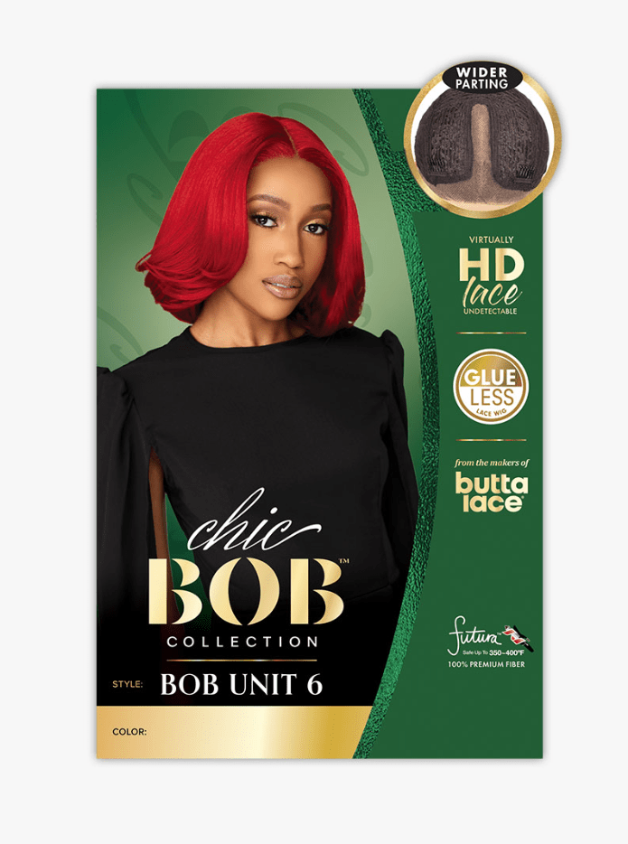 Sensationnel Butta Chic Bob 5" Deep Glueless HD Lace Front Wig - BOB UNIT 6 - EgoWigs.com