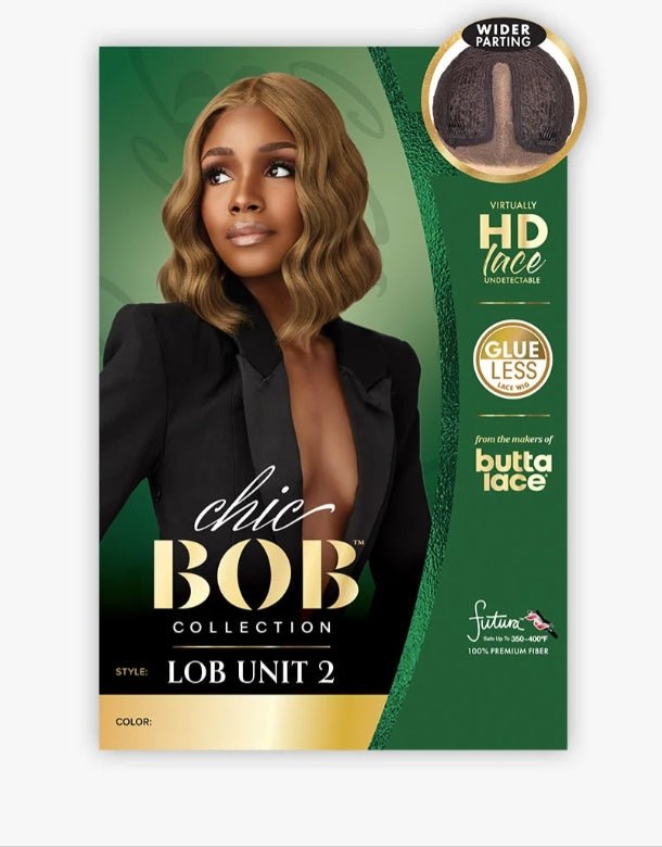 Sensationnel Butta Chic Bob 5" Deep Glueless HD Lace Front Wig - LOB UNIT 2 - SoGoodBB.com