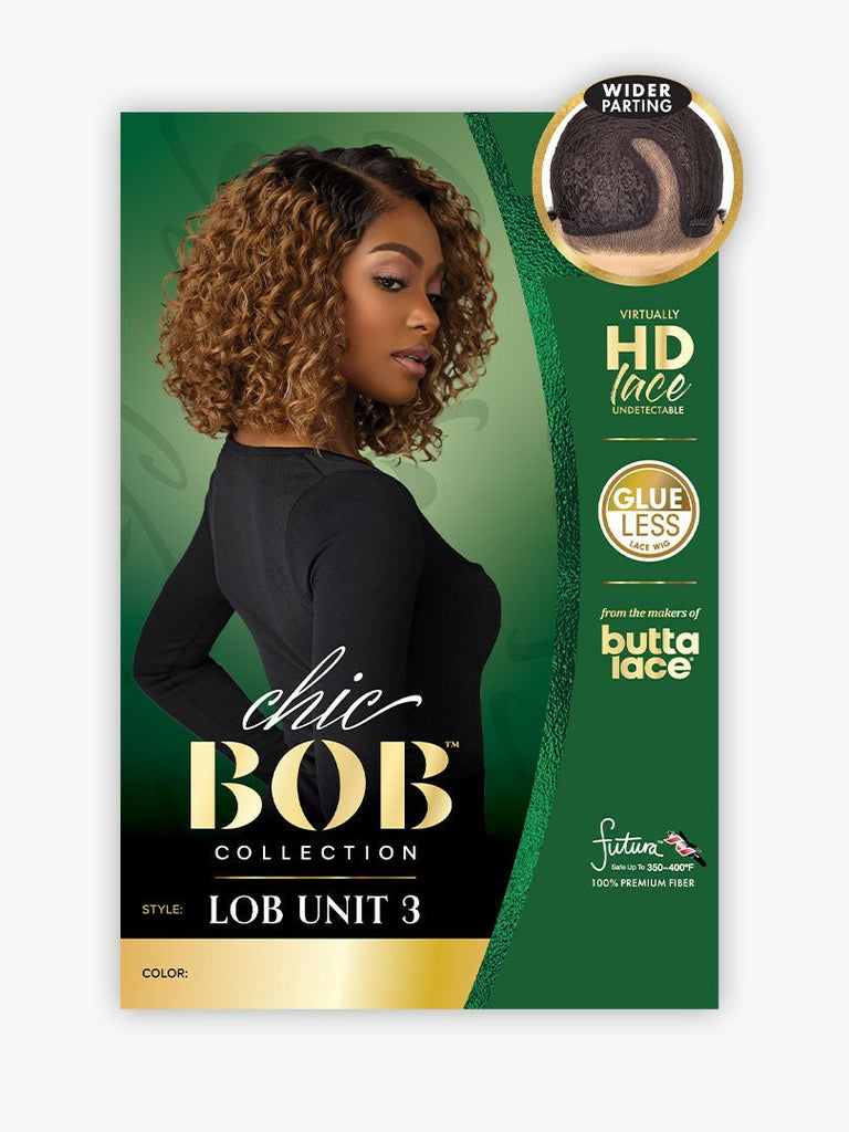 Sensationnel Butta Chic Bob 5" Deep Glueless HD Lace Front Wig - LOB UNIT 3 - EgoWigs.com