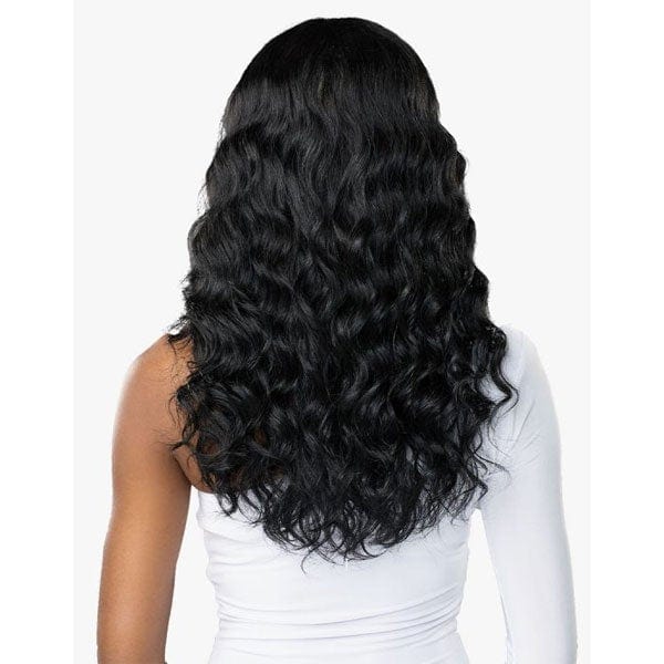 Sensationnel Butta Human Hair Blend Lace Front Wig - DEEP WAVE 20" - EgoWigs.com