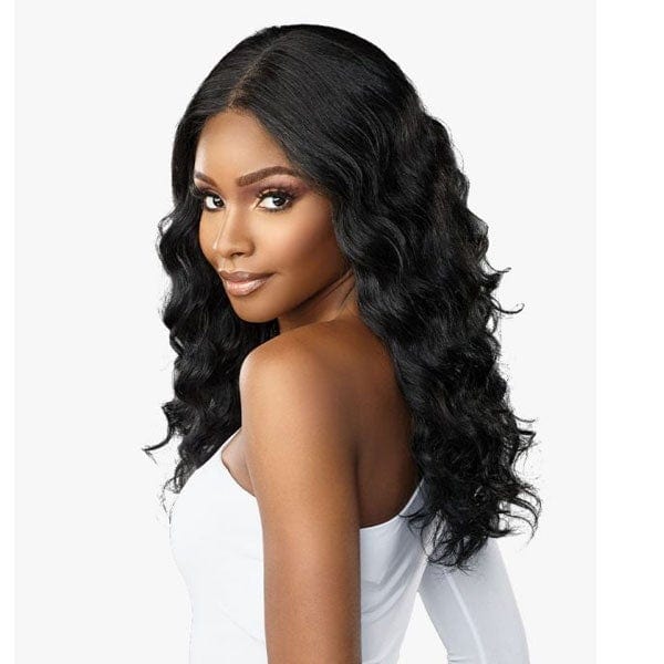 Sensationnel Butta Human Hair Blend Lace Front Wig - DEEP WAVE 20" - EgoWigs.com