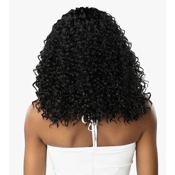 Sensationnel Butta Human Hair Blend Lace Front Wig - WATER WAVE 16" - EgoWigs.com