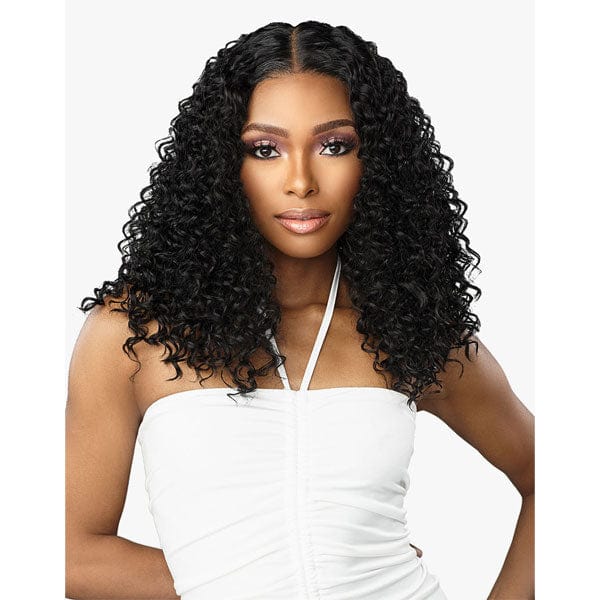 Sensationnel Butta Human Hair Blend Lace Front Wig - WATER WAVE 16" - EgoWigs.com