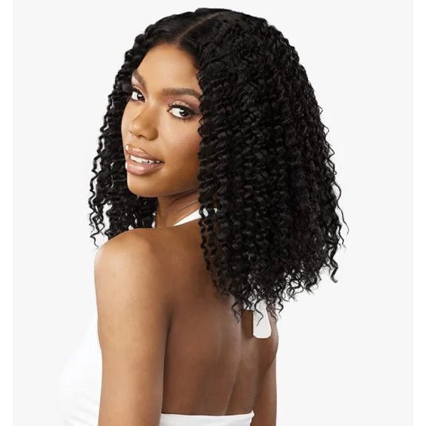 Sensationnel Butta Human Hair Blend Wet & Wavy Lace Front Wig - WATER WAVE 12" - EgoWigs.com