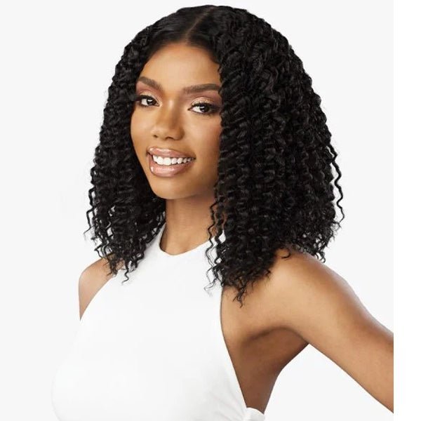 Sensationnel Butta Human Hair Blend Wet & Wavy Lace Front Wig - WATER WAVE 12" - EgoWigs.com