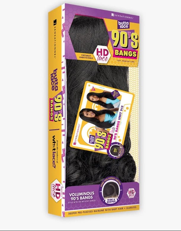 Sensationnel Butta Lace Glueless HD Lace Front Wig - 90's BANGS UNIT 912 - EgoWigs.com