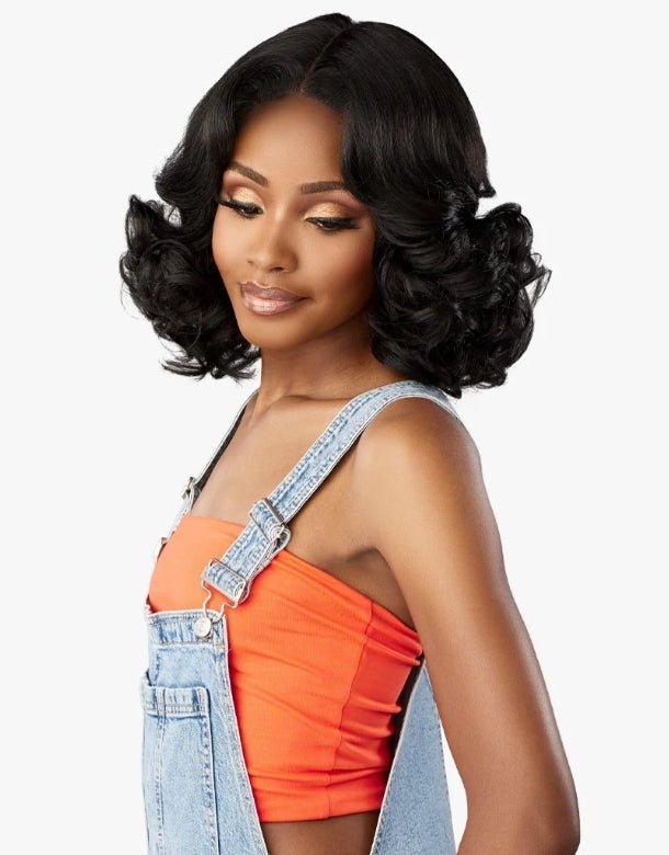 Sensationnel Butta Lace Glueless HD Lace Front Wig - 90's BANGS UNIT 914 - EgoWigs.com