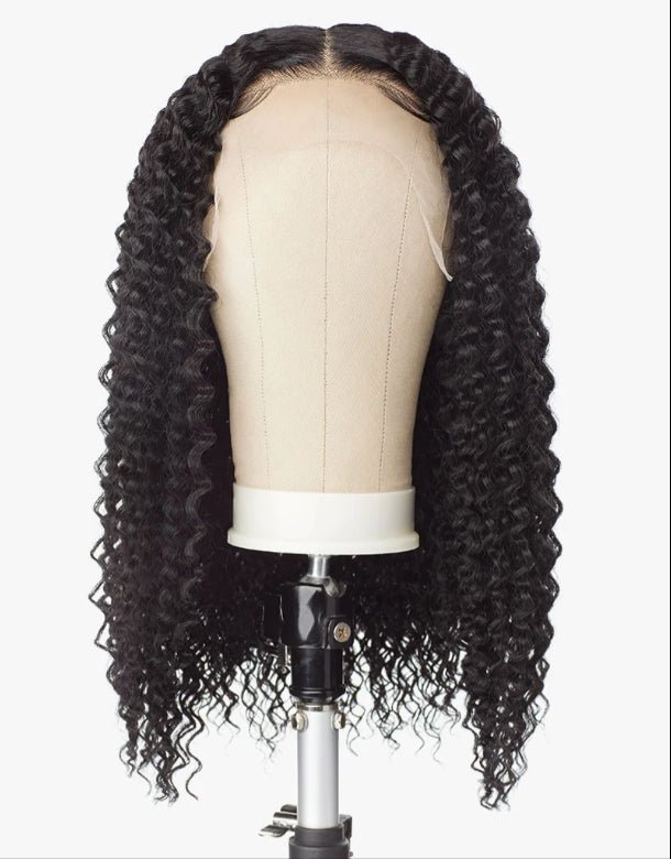 Sensationnel Butta Lace Human Hair Blend Lace Front Wig - KINKY WATER WAVE 18″ - SoGoodBB.com
