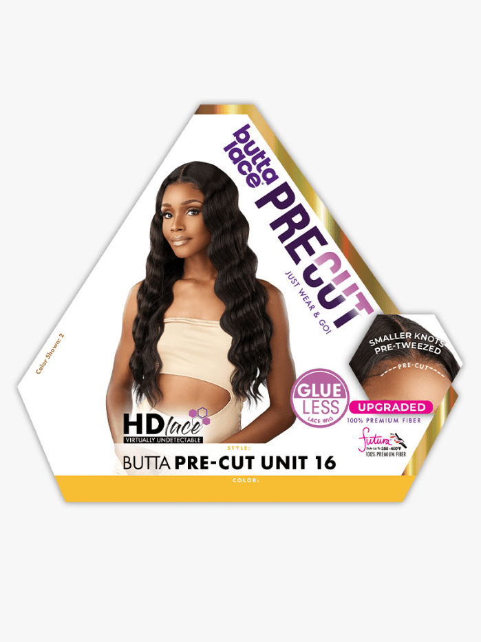 Sensationnel Butta Synthetic Pre Cut Glueless HD Lace Wig - BUTTA PRE CUT UNIT 16 - EgoWigs.com