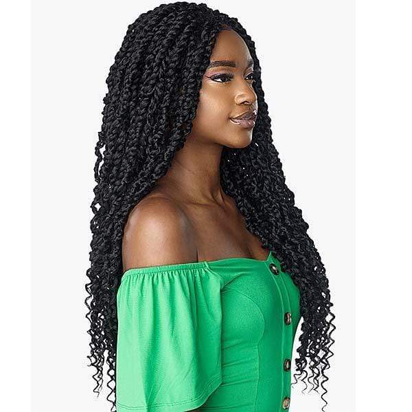 Sensationnel Cloud 9 Synthetic Hair 4x4 Lace Parting Swiss Lace Wig - PASSION TWIST 28 - EgoWigs.com