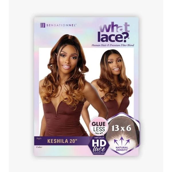 Sensationnel Cloud9 What Lace Human Hair Blend 13x6 Frontal Lace Wig - KESHILA 20″ - EgoWigs.com