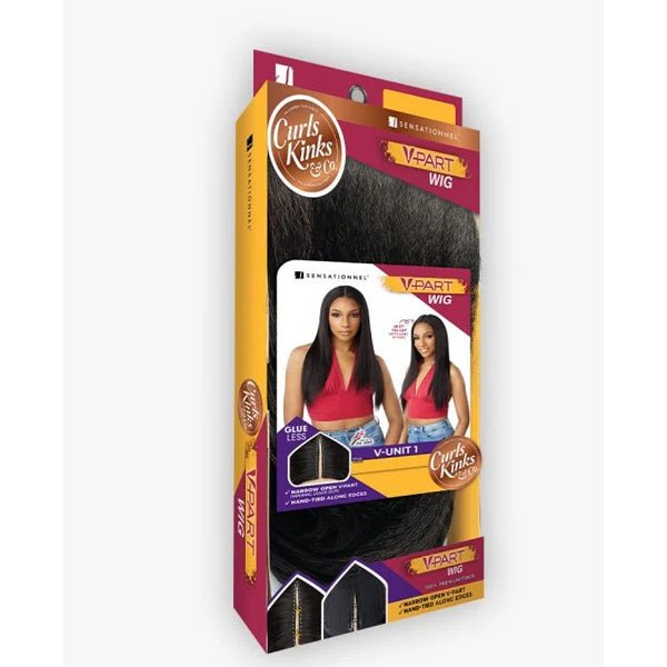 Sensationnel Curls Kinks V - Part Wig HD Lace Part Wig - V - UNIT 1 - SoGoodBB.com