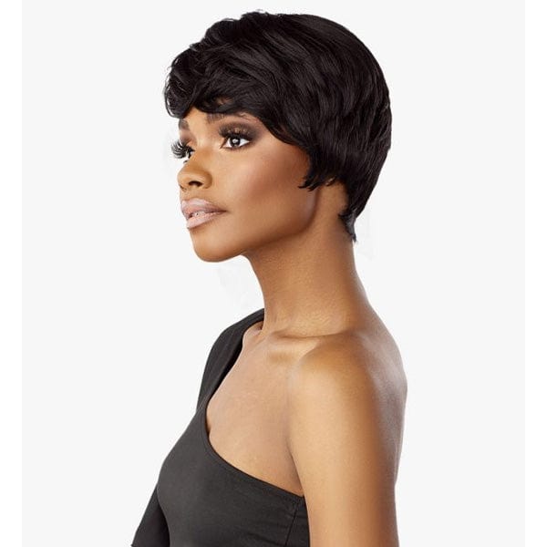 Sensationnel Empire Salt & Pepper 100% Human Hair Celebrity Series Wig - DENIA - EgoWigs.com