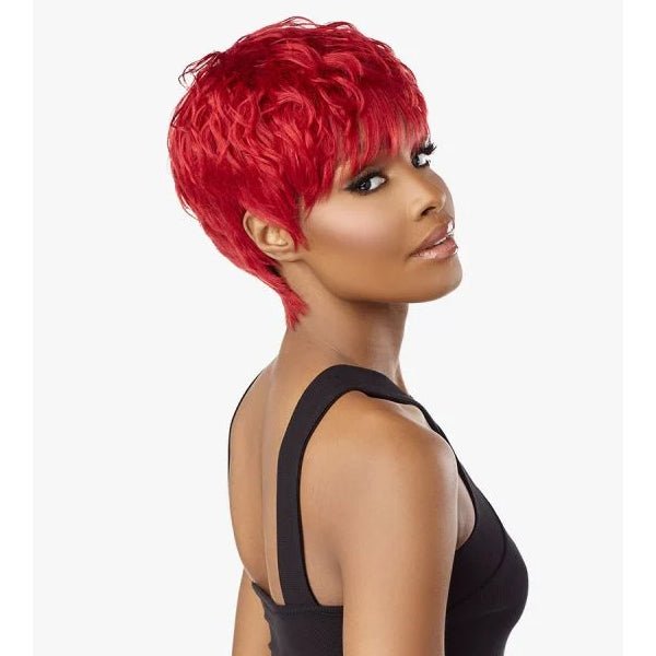 Sensationnel Empire Salt & Pepper 100% Human Hair Celebrity Series Wig - KORI - SoGoodBB.com