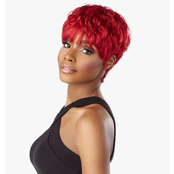 Sensationnel Empire Salt & Pepper 100% Human Hair Celebrity Series Wig - KORI - SoGoodBB.com