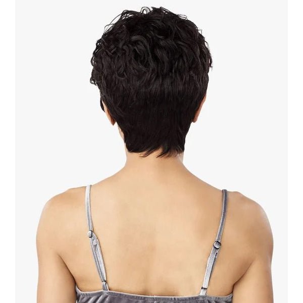 Sensationnel Empire Salt & Pepper 100% Human Hair Celebrity Series Wig - KORI - SoGoodBB.com
