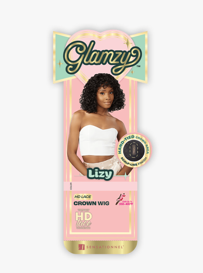 Sensationnel Glamzy Synthetic Hair Glueless HD Lace Parting Wig - Lizy - EgoWigs.com