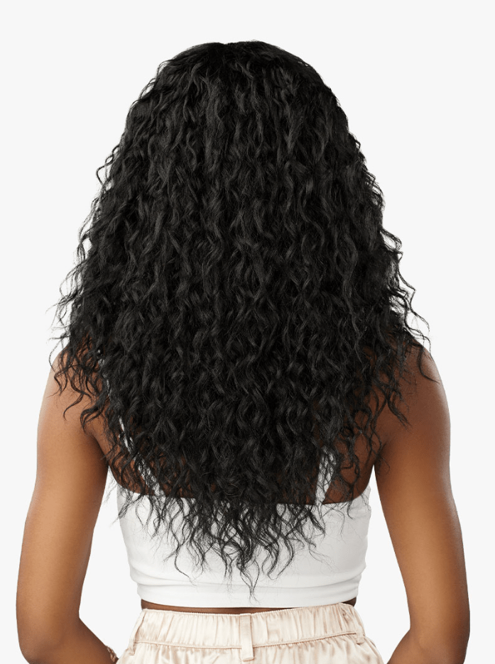 Sensationnel Glamzy Synthetic Hair Glueless HD Lace Parting Wig - Misty - EgoWigs.com