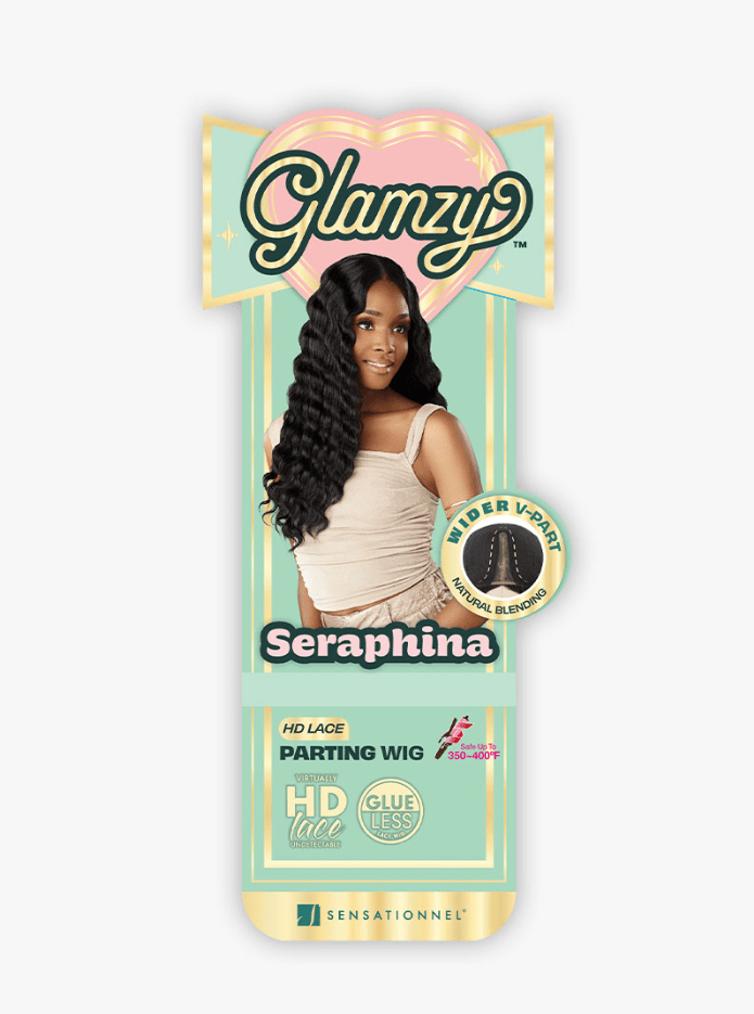 Sensationnel Glamzy Synthetic Hair Glueless HD Lace Parting Wig - SERAPHINA - EgoWigs.com