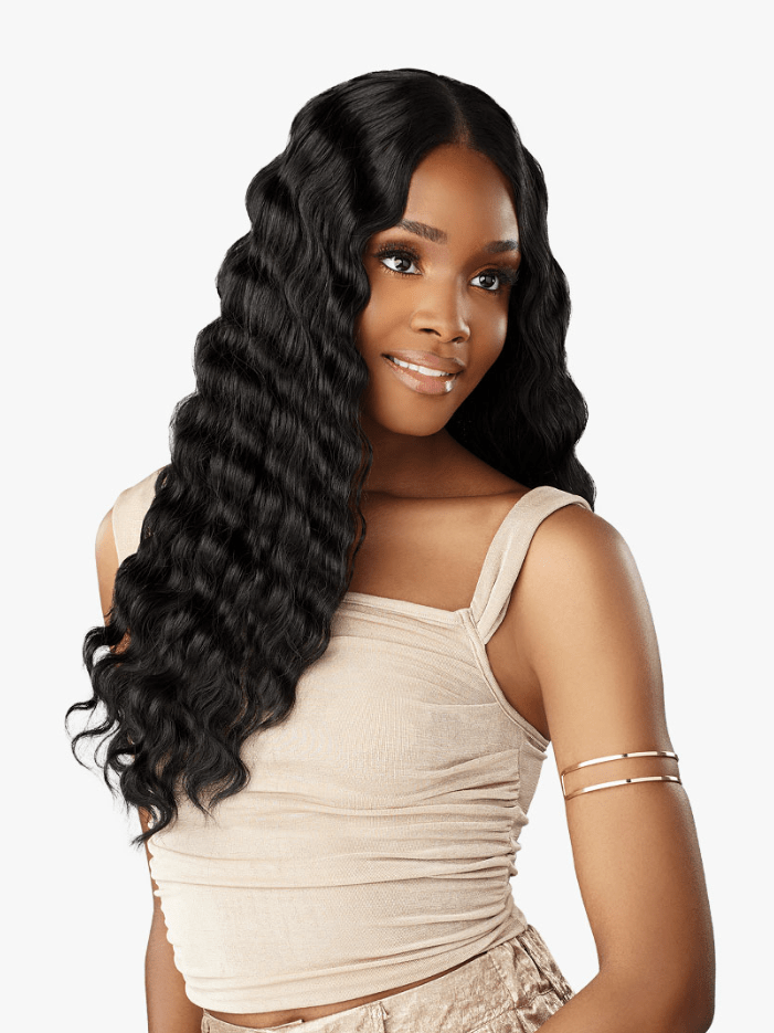 Sensationnel Glamzy Synthetic Hair Glueless HD Lace Parting Wig - SERAPHINA - EgoWigs.com