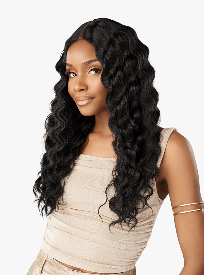 Sensationnel Glamzy Synthetic Hair Glueless HD Lace Parting Wig - SERAPHINA - EgoWigs.com