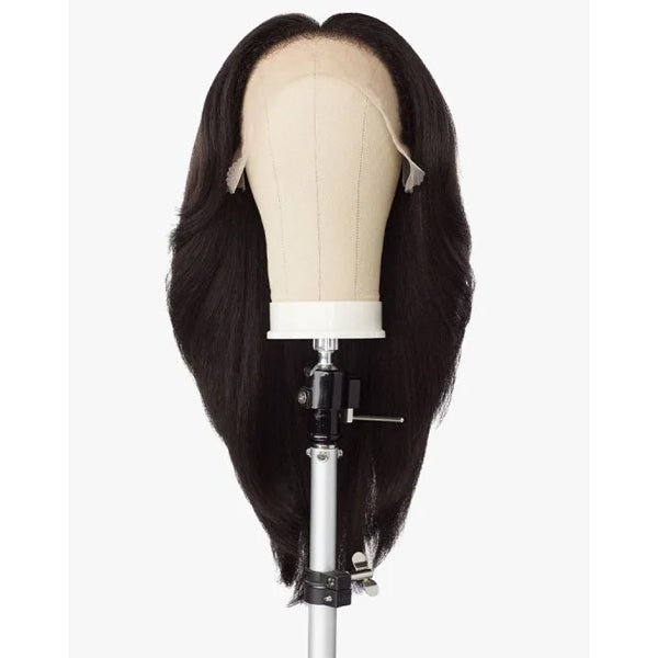 Sensationnel Kinky Edges Kinks & Co 13x6 HD Lace Front Wig - 13x6 KINKY LAYERED BLOW OUT 22 - EgoWigs.com