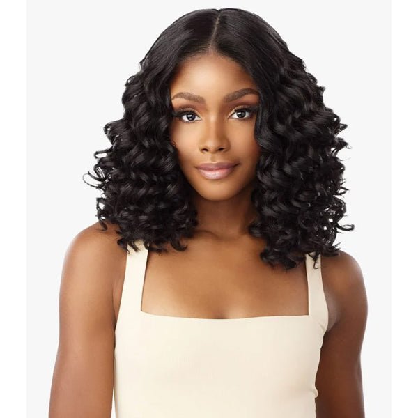 Sensationnel Kinky Edges Kinks & Co Y - Part Lace Wig - KINKY SPIRAL CURL 14 - EgoWigs.com